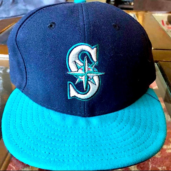Seattle Mariners Baseball Cap Hat 7 3/8 - Picture 1 of 2